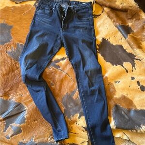 AG Adriano Goldschmied Women's Skinny Jeans - Dark Blue